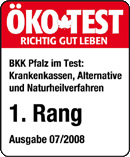 BKK Pfalz Testsieger
